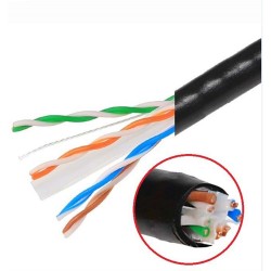SECURITECH 23AWG OUTDOOR ( POLIETILEN) CAT6 305 MT MAKARA KABLO N0.57 MM
