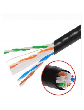 SECURITECH 23AWG OUTDOOR ( POLIETILEN) CAT6 305 MT MAKARA KABLO N0.57 MM