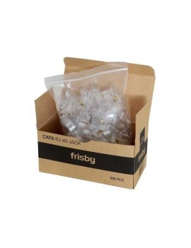 FRISBY FNW-RJ4520N CAT6 RJ45 UTP KONNEKTÖR 100 LÜ KUTU