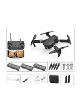 SMARTKOM DRONE 4K HD ÇİFT KAMERALI DRONE APP KONTROL WİFİ Lİ KATLANABİLİR QUATCOPTER X3 BATARYA