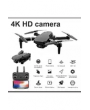 SMARTKOM DRONE 4K HD ÇİFT KAMERALI DRONE APP KONTROL WİFİ Lİ KATLANABİLİR QUATCOPTER X3 BATARYA