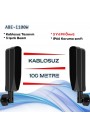 ABE-i100W KABLOSUZ 3 IŞINLI 100 METRELİK HARİCİ TİP INFRARED BEAM DEDEKTÖRÜ / IŞIN BARİYERİ