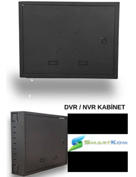 FURY Dvr Pano/box Nvr Cctv Rack Kabinet Ve Monitör Koruma Kutusu Antrasit