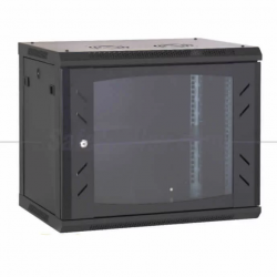 SMARTKOM 9U 19" Security Box Duvar Tipi Kabinet, Demonte, 542mm Genişlik, 400mm Derinlik, Açık Gri Renk