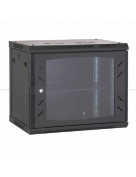 SMARTKOM 9U 19" Security Box Duvar Tipi Kabinet, Demonte, 542mm Genişlik, 400mm Derinlik, Açık Gri Renk