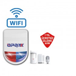 BGR-12 WIFI KABLOSUZ SİREN ALARM SİSTEMİ MOBİL UYGULAMALI 