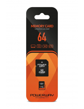Powerway 64 Gb Hafıza Kartı Adaptör Dahil