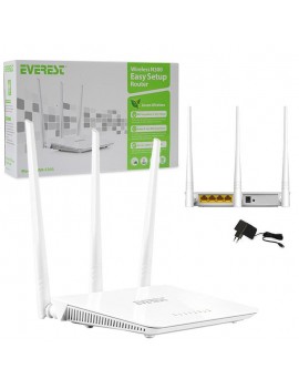 EVEREST EWR-F303 2.4 GHZ 300 MBPS 4 PORT KABLOSUZ ROUTER