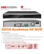HIKVISION DS-7732NXI-K4 32 Kanal 4 Sata x 10 TB HDD H.265+ 4K ACUSENSE NVR Kayıt Cihazı