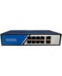 apronx 8 Port Poe Switch 125w 10/100 2 Uplink Power On Ethernet