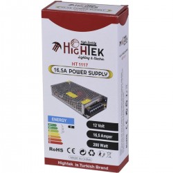 HİGHTEK 12V 16,5A Smps Metal Kasa Adaptör HT-1117