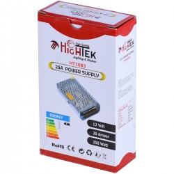 HİGHTEK 12V 20A Smps Adaptör HT-1083