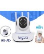 Gigoo Hd 360° 3 Antenli Hareket Sensörlü Ip Bebek KAMERASI