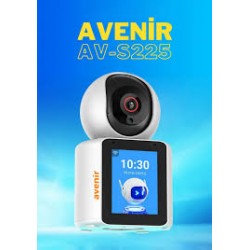Avenir AV-S225 Full HD 2 MP Bebek Gece Görüşlü Wi-Fi Güvenlik Kamerası ekranlı bebek kamerası