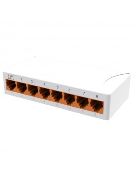 SECURITECH SCT-FF-B8A 8 PORT 10/100 ETHERNET SWITCH (A61) (E16)(E6)