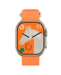 HYTECH W69 WATCH IOS VE ANDROID UYUMLU MACTIVE 2.05 INCH GENİŞ EKRANLI GÜMÜŞ/ORENGE AKILLI SAAT